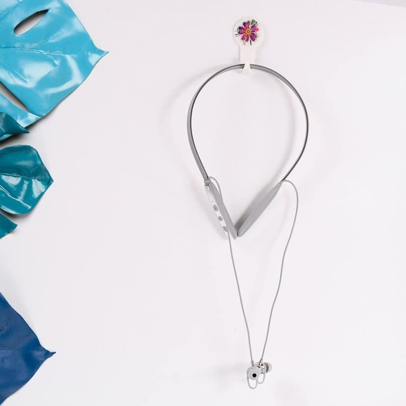 Magnetic ON- OFF Earbuds Neckband Bluetooth (1 Pc / With Color Box & Zipper Plastic Bag) view 5