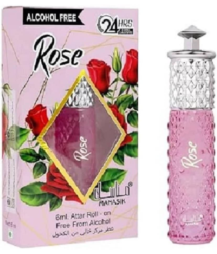 MANASIK ROSE Concentrated Attar Roll On 6ml