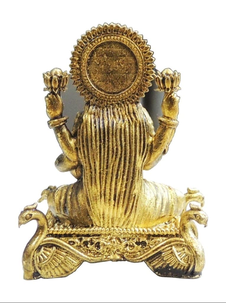 Small Brass Laxmi Ji Idol Statue for Home Temple, Height : 2 Inch (BSMAS1926 L) view 3