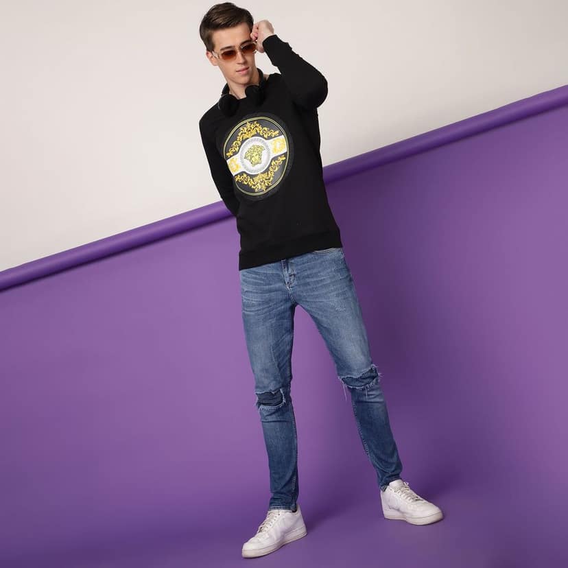 FTX Men Round Neck Printed Full sleeves Tshirt view 5