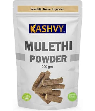 Kashvy Mulethi Powder 200 gm Vitamins Powder