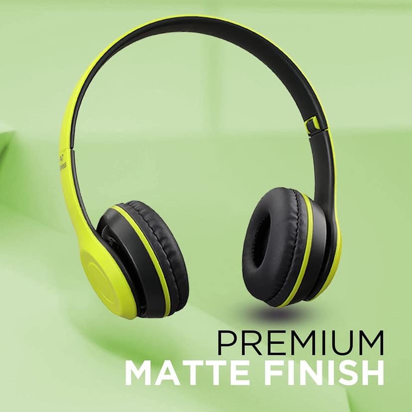 G2L P47 Gaming Bluetooth Headphone with AUX Supported with MP3 & TF Card Support with BASS Sound for Gaming. view 9
