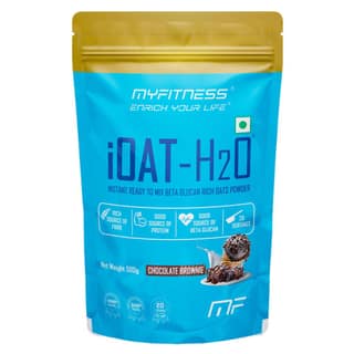 Myfitness iOat H2O | Instant Ready To Mix Beta Glucan Rich Flavoured Oats Powder | Myfitness Oats Breakfast Cereals