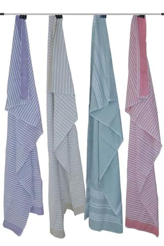 APCO Handloom (A Andhra Pradesh Govt Emporium)- Pure Handloom Chengai Cotton Towels | CTL0009 (Set of 4)