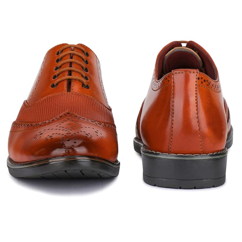 Bersache men Comfortable stylish trending formal shoe Derby For Men's view 3