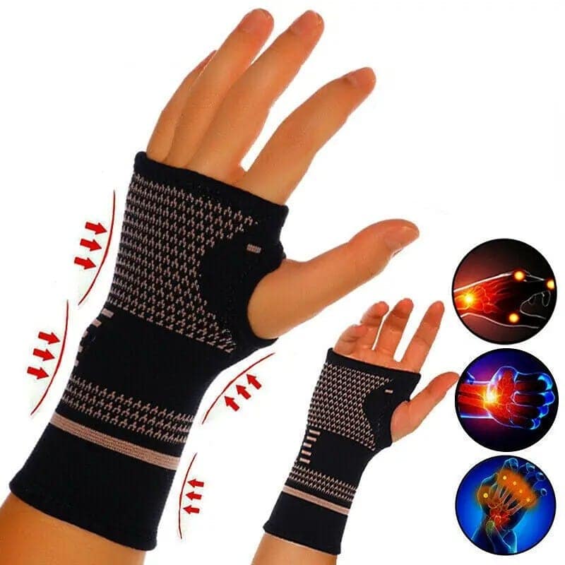 Premium Wrist Brace - Adjustable Support & Compression view 4