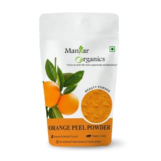 ManHar Organics Orange Peel Powder 500gm | Natural & Pure | Skin Brightening, Anti-Aging, and Acne Treatment | Herbal Beauty Powder