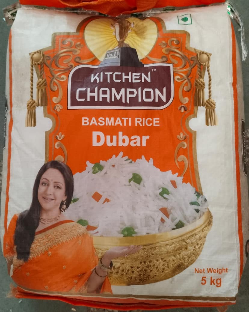 Kitchen champion Basmati Rice Dubar 5 kg