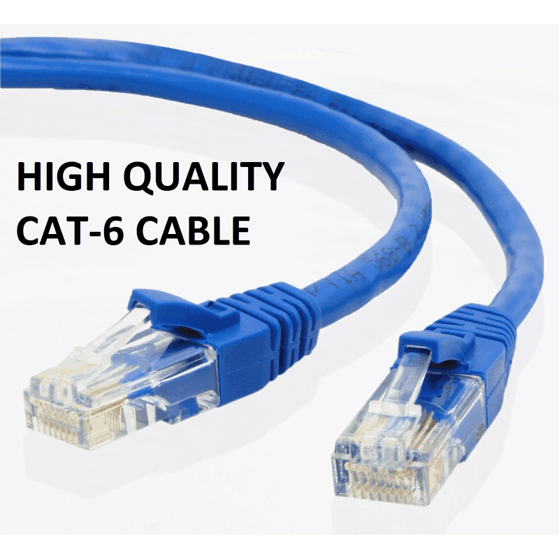 CAT-6 RJ45 Ethernet Patch Cord High Speed Data Transfer Cable (3 Meter) view 4