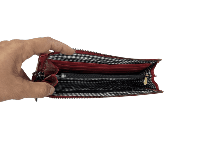 Ladies Wallet - Red view 2