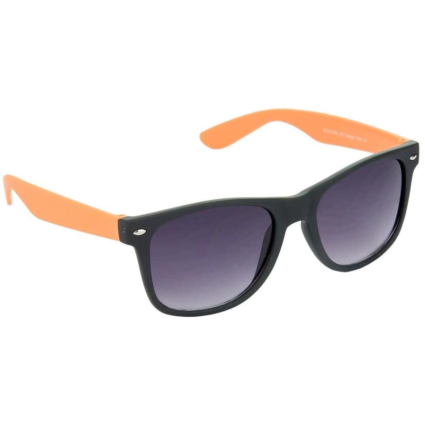 HRINKAR Pilot And Rectangular Stylish Sunglasses For Men And Women (Green And Grey Lens | Silver And Black Frame - HCMB168) With Free Paper 3D Glass view 6