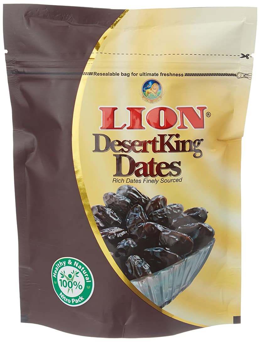 Lion Dates - Desert King, 250 gm Pouch