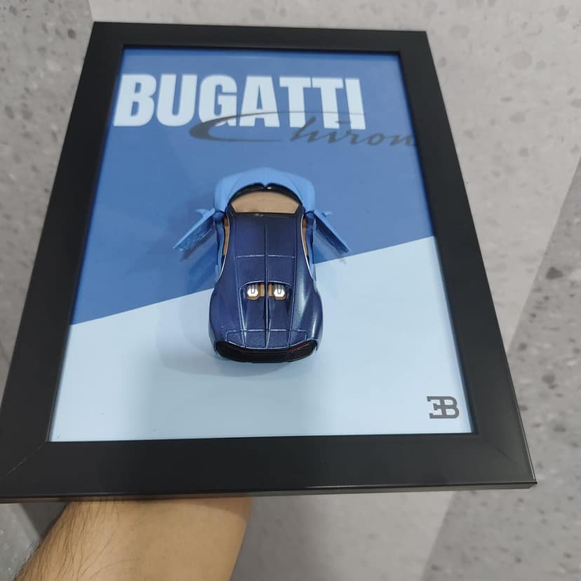 Bugati ! Die Cast Frame view 2
