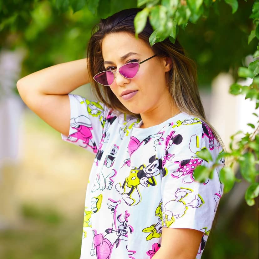 4Flaunt Full Rim Metal Frame Retro Narrow Cute, Stylish & Trending Oval Cat Eye Sunglasses For Women | 100% UV Protected | Medium (58-20-145mm) (C1 - Black Frame/Black Lens) view 6