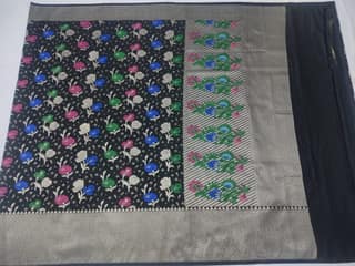 Banarasi silk saree with blouse piece