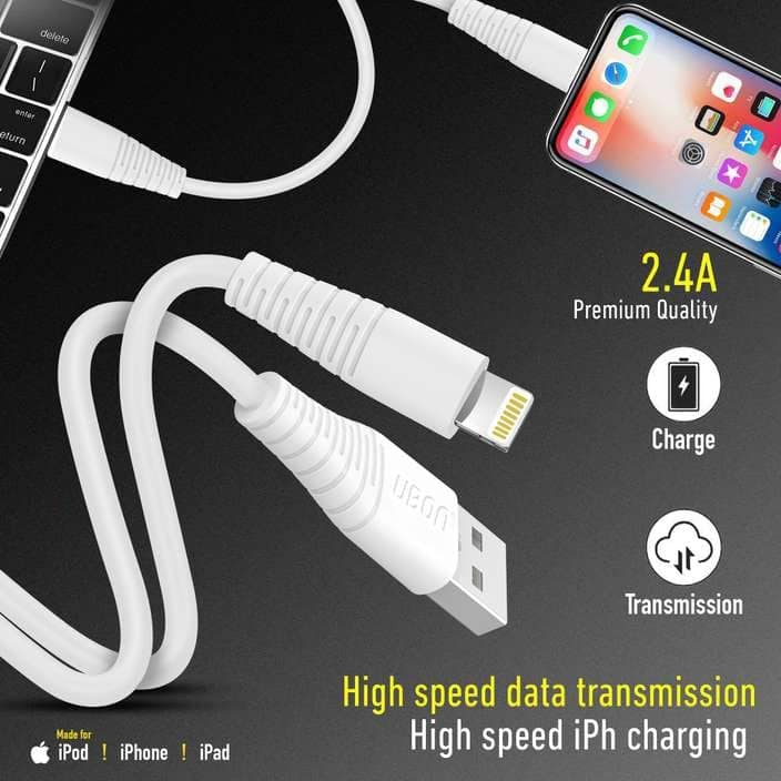 UBON WR-470 iPH Cable Bullet series 2024 Edition: Fast, Durable, and Tangle-Free Charging view 5