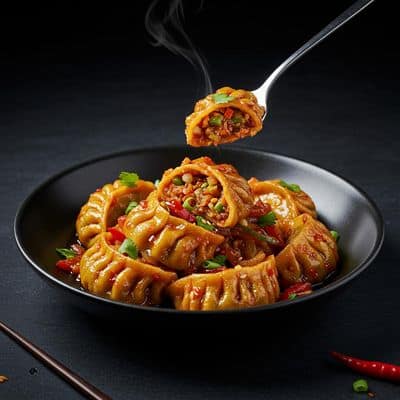 Chilly Veg Momo