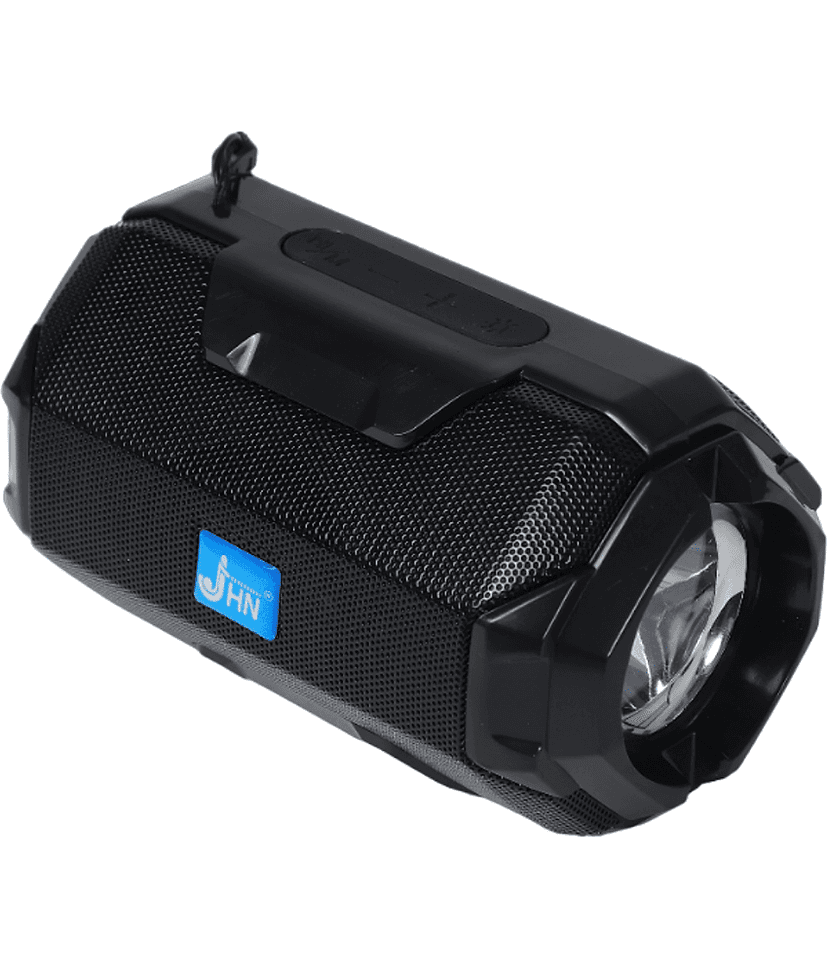 jhn JHN-168 10 W Bluetooth Speaker Bluetooth v5.0 with USB,Aux,SD card Slot Playback Time 6 hrs Black