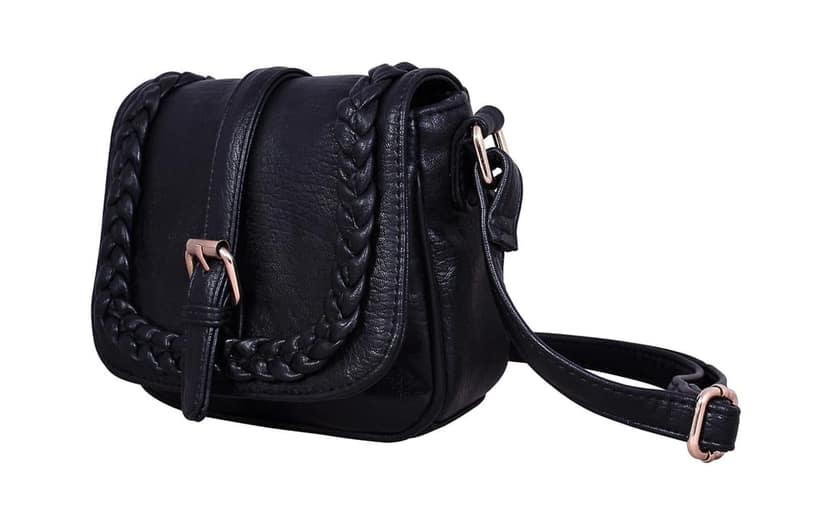 Lychee bags Women's Beige PU Sling Bag view 2