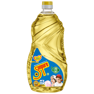 Sunpure Ref Sunflower Oil Pet Bottle, 1 L