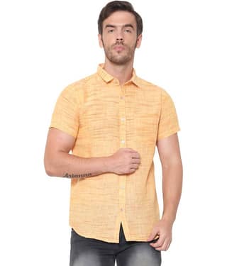 Latest Chikan - Blue Cotton Blend Regular Fit Men's Casual Shirt (Pack of 1)