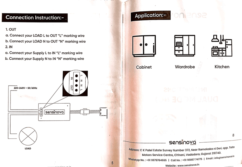 Wardrobe sensor Smart Wardrobe Sensor view 3