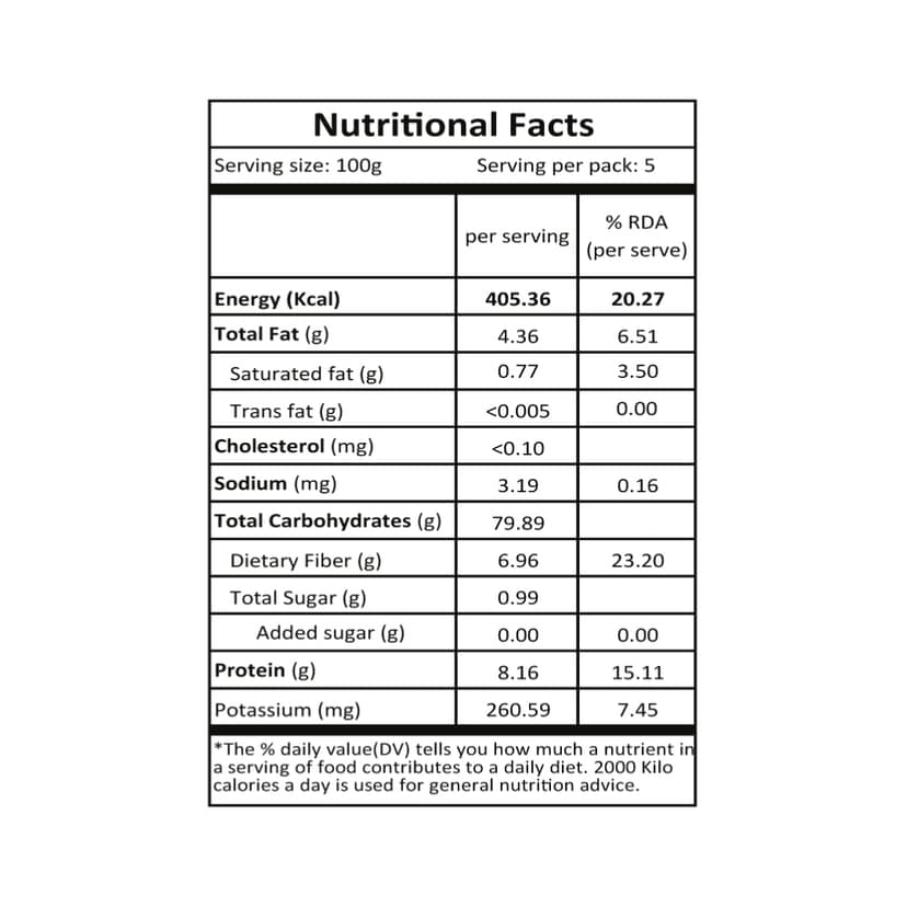 Organic Maize Flour (Makka Atta) 500g view 4