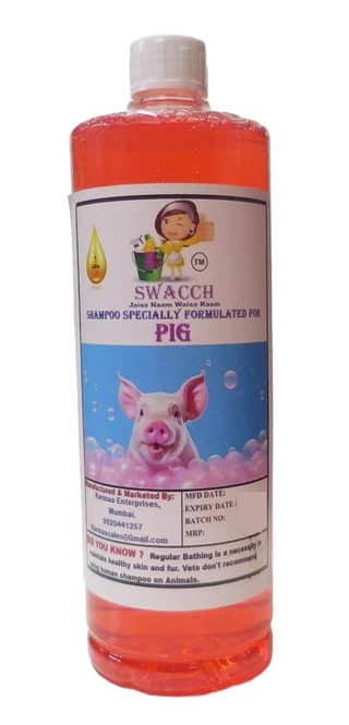 Swacch Shampoo Specially Formulated for Pig (1 Litre) Strawberry