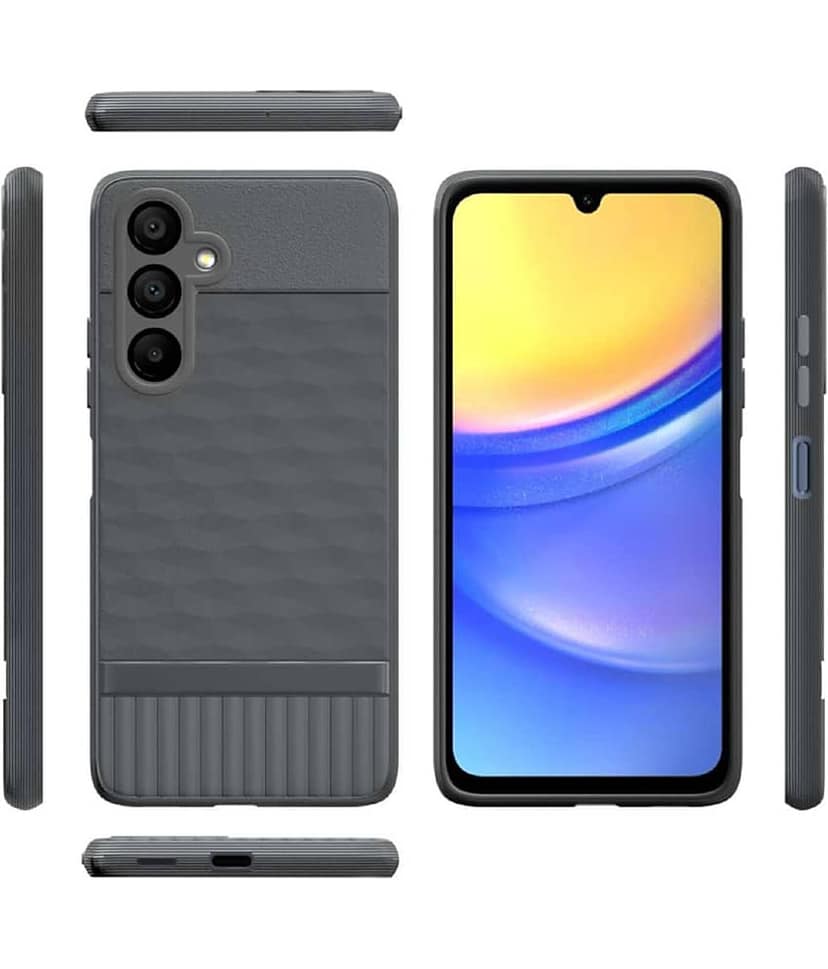 BIG WINGS Shock Proof Case Compatible For Polycarbonate Samsung Galaxy M15 5G ( Pack of 1 ) view 2