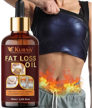 KURAIY Ginger Slimming Essential Oil Lifting Firming Hip Lift Up Moisturizing Fat Burner