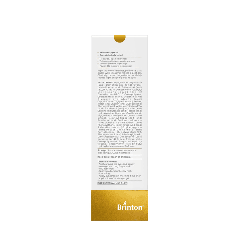 Brinton d'experts Under Eye Gel | 15 gm view 2