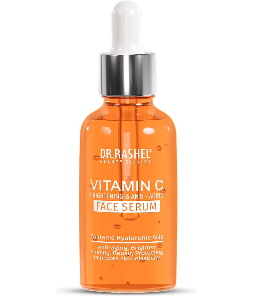 DR.RASHEL Vitamin C Face Serum Hyaluronic Acid Skin Toning For All Skin Type 50 ml ( Pack of 1 ) view 2
