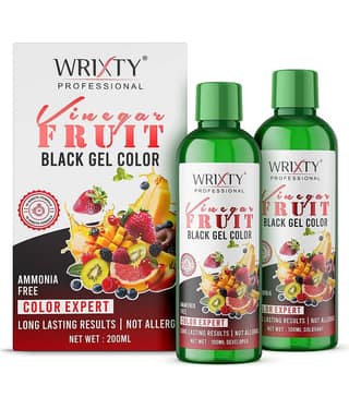WRIXTY Ammonia Free Temporary Hair Color 200 mL Black