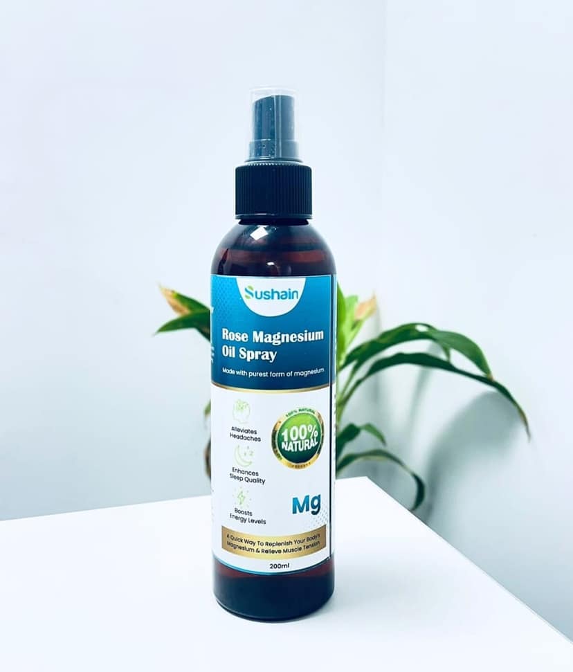 Sushain Rose pure Magnesium Oil view 2