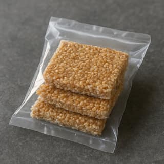 Santar Corner Store's til chikki - sesame seed candy