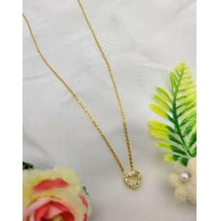 Gold Plated Dil Necklace for Women, Girls, Baby Girls