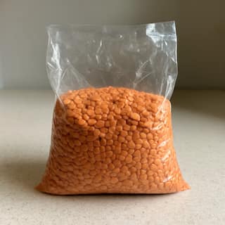 Archana Essentials's masoor dal (red lentils)