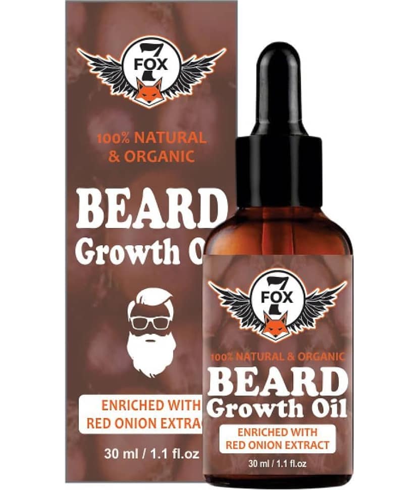 7 FOX Red Onion Beard Oil For Growth 30 ml view 2