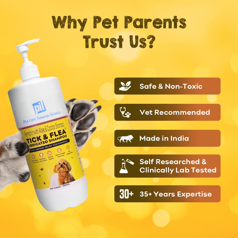 Tick And Flea Dog Shampoo - 1000ml view 5