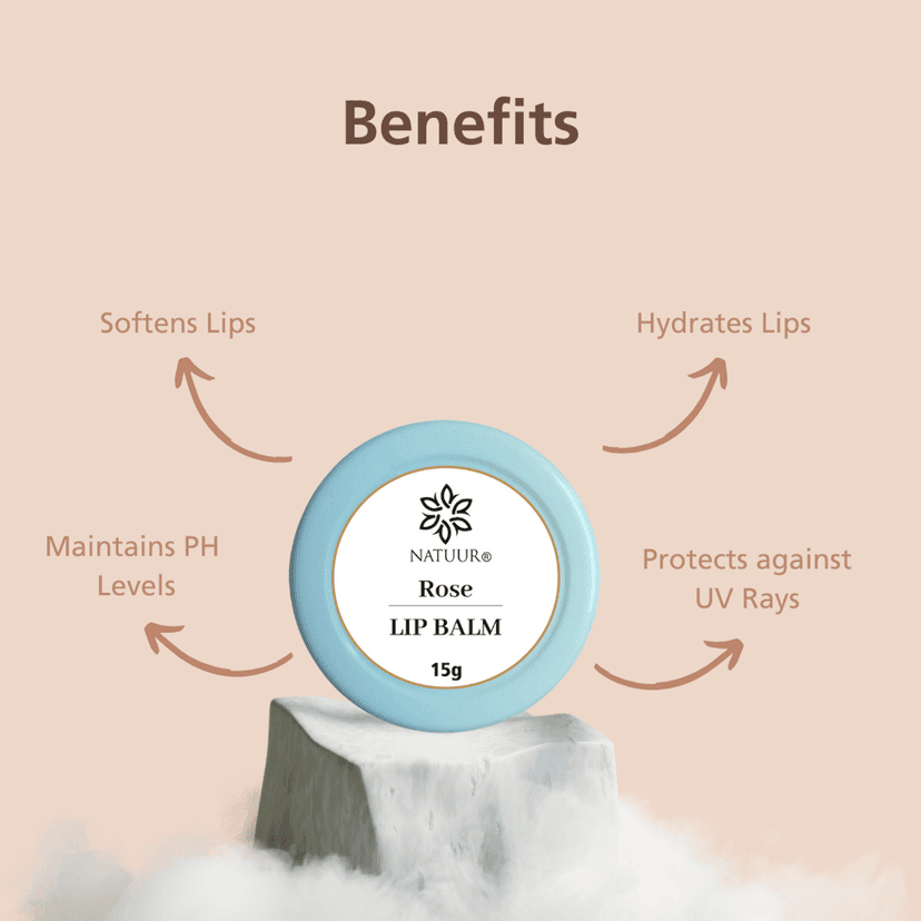 BLUSH | Rose | Ratanjot | Cardamom | Premium Lip Butter | Nourish | Tint | Protect view 4