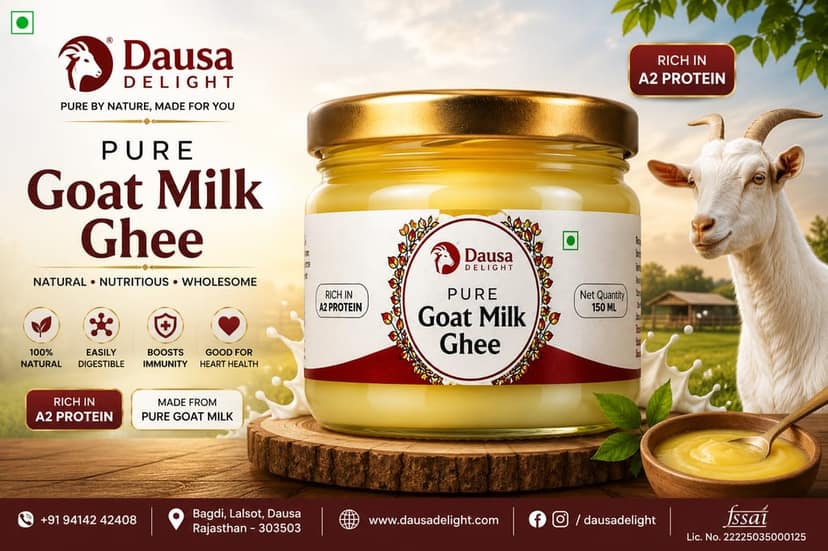 Pure & Fresh Goat Milk Ghee view 6