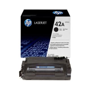 HP 42A Black Original LaserJet Toner Cartridge (Q5942A)