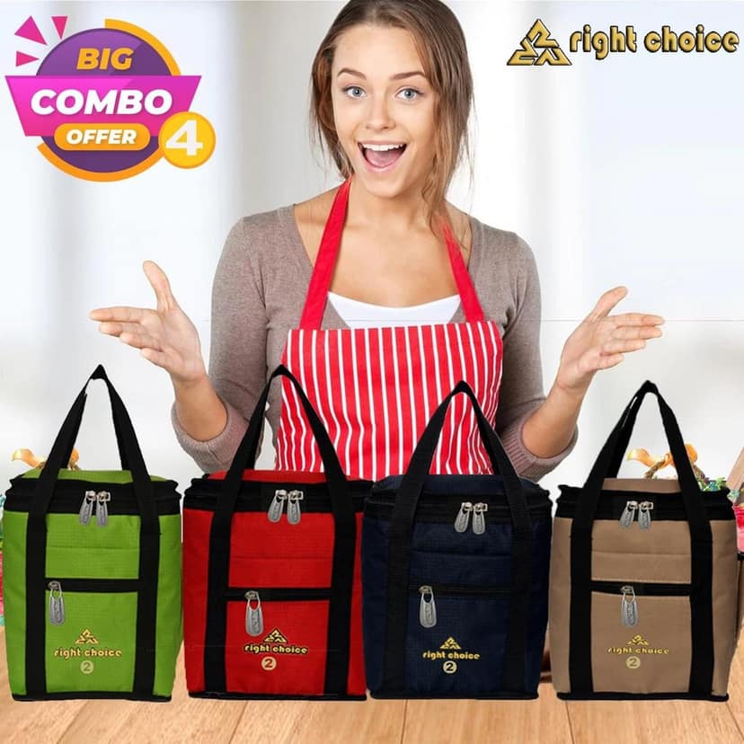 Right Choice Offer Lunch Bags Carry on Tote for School & Office view 8