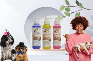 SWACCH Premium Shampoo for Dog (200ML) (Combo Pack of 3) Lavender, Lemon & Rose