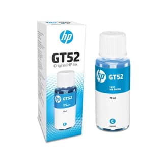 HP GT52 70 ml Cyan Original Ink Bottle (M0H54AA)