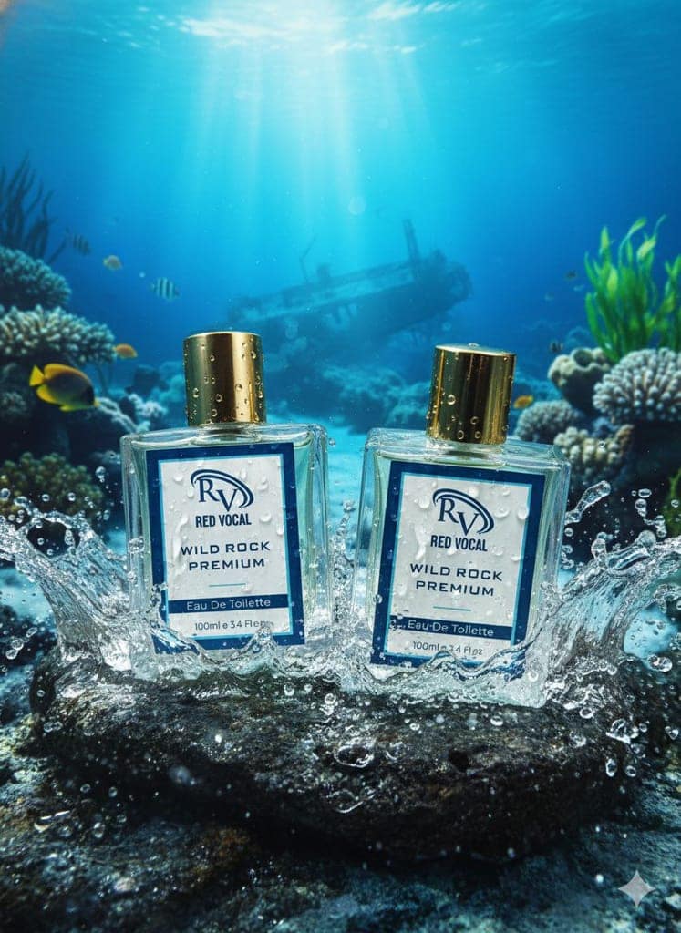Red Vocal Wild Rock Luxury Eau De Toilette for Men – 100ml (Set of 2), Fresh, Bold & Long-Lasting Fragrance view 6