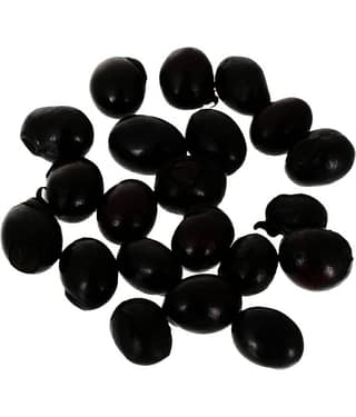 KESAR ZEMS Black Chirmi Beads Goonja Gurivinta Seeds -Set Of 51 Pcs For wealth and prosperity (6 x 5 x 2 CM) Black.