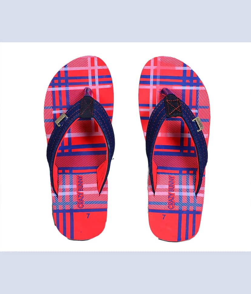 Crazy Bunny - Green Men's Thong Flip Flop