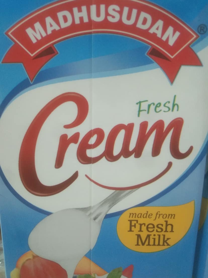 Madhusudan fresh cream