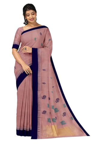 APCO Handloom (A Andhra Pradesh Govt Emporium)- Women's Traditional Pure Handloom Rajahmundry/Angara Cotton Saree | ACS0055